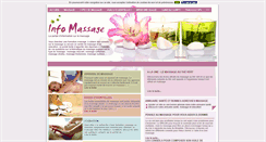 Desktop Screenshot of info-massage.com